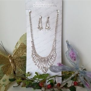 NBW! Boutique Collection Rhinestone Jewelry Set